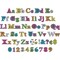 Barker Creek Rainbow Chalk 4" Letter Pop-Outs, 468/Set 3648 - alternate 2